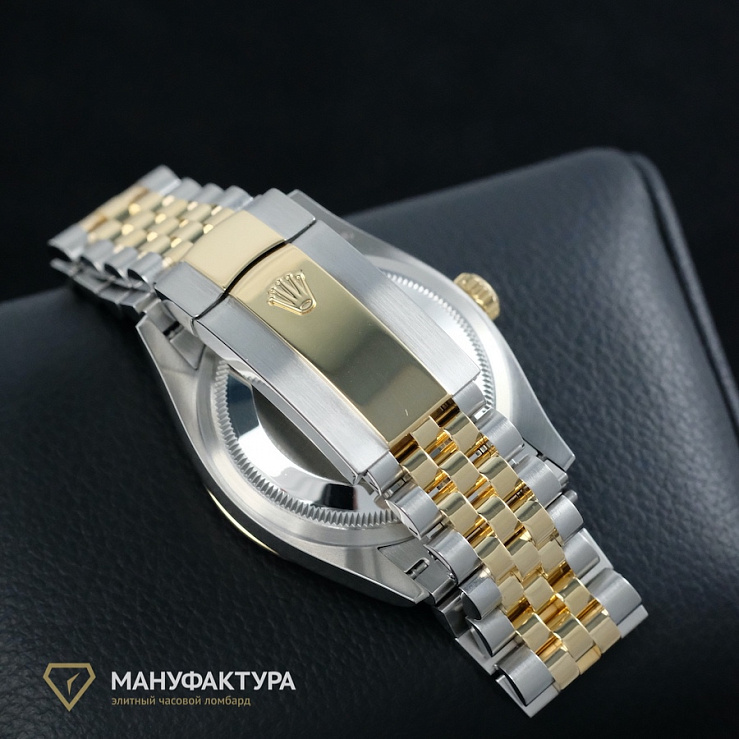 Oyster Perpetual Datejust 36 mm Rolesor Oystersteel and Yellow Gold