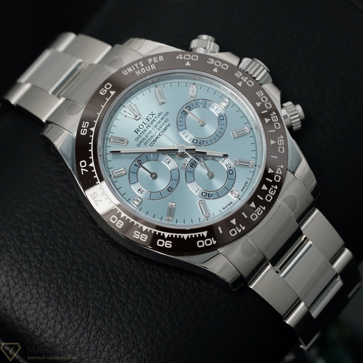Cosmograph Daytona Platinum Baguette Diamond Dial