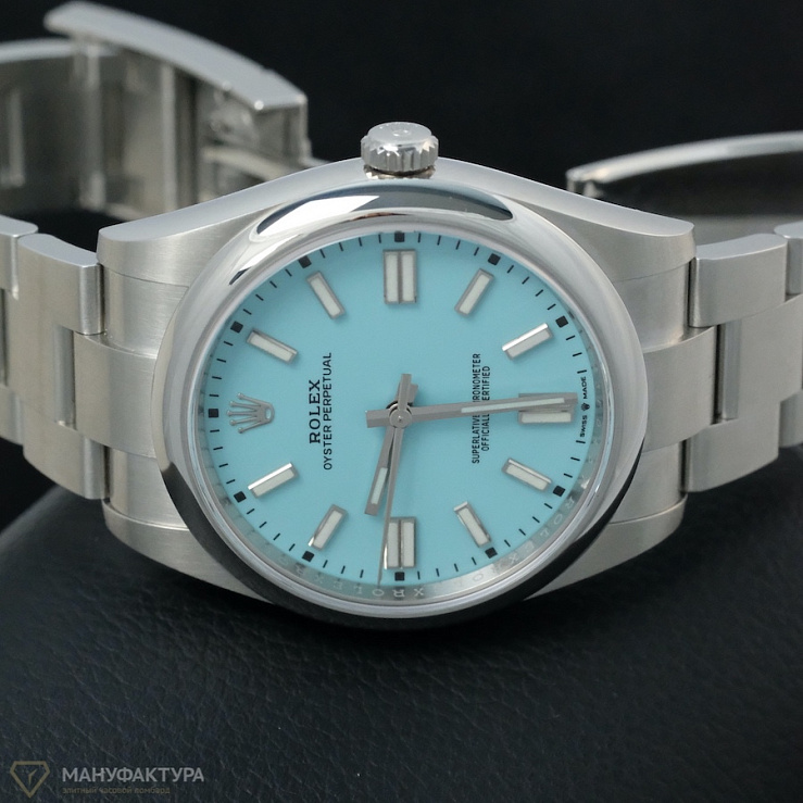 Oyster Perpetual 41 mm Turquoise Tiffany Dial