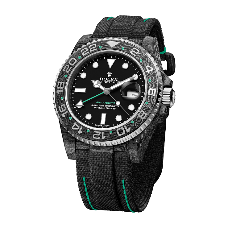 Rolex Gmt Green Accent
