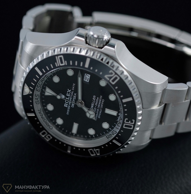 Sea-Dweller Deepsea Steel Black Dial