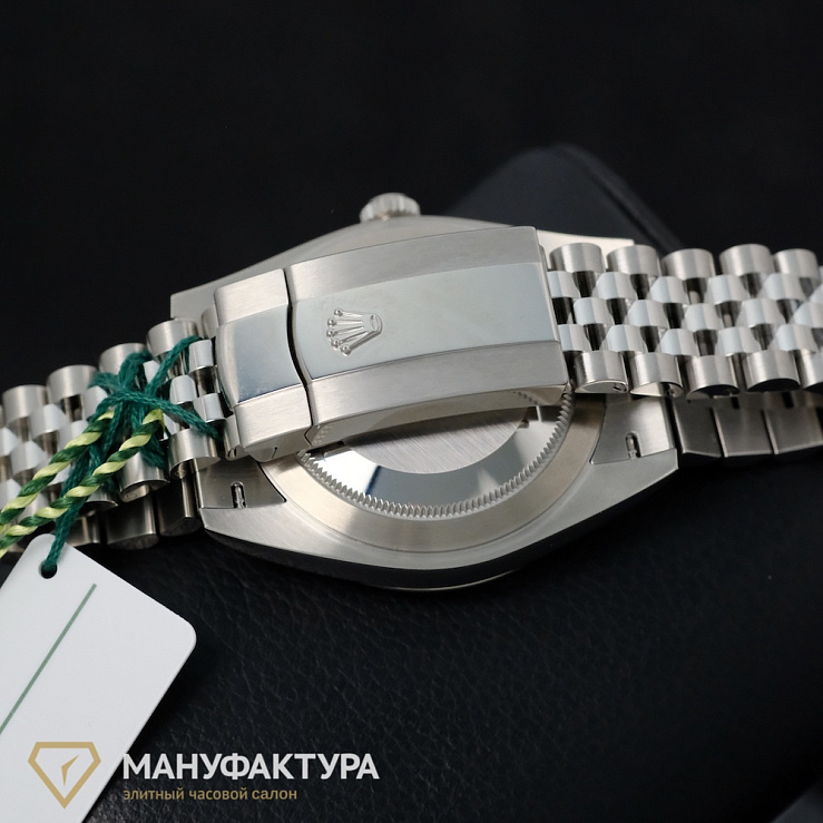 Oyster Perpetual Datejust 41mm Blue Dial Diamond