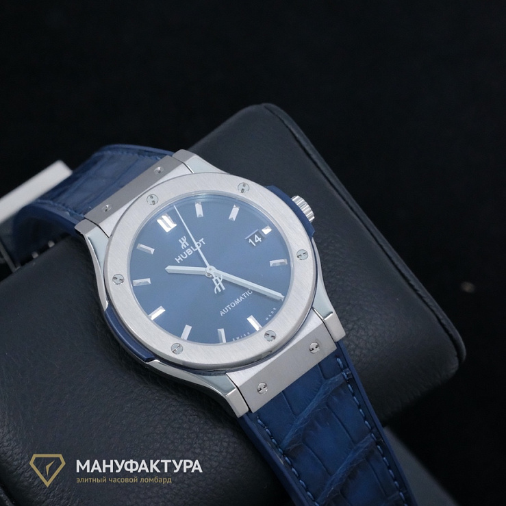 Classic Fusion Blue Titanium 45 mm