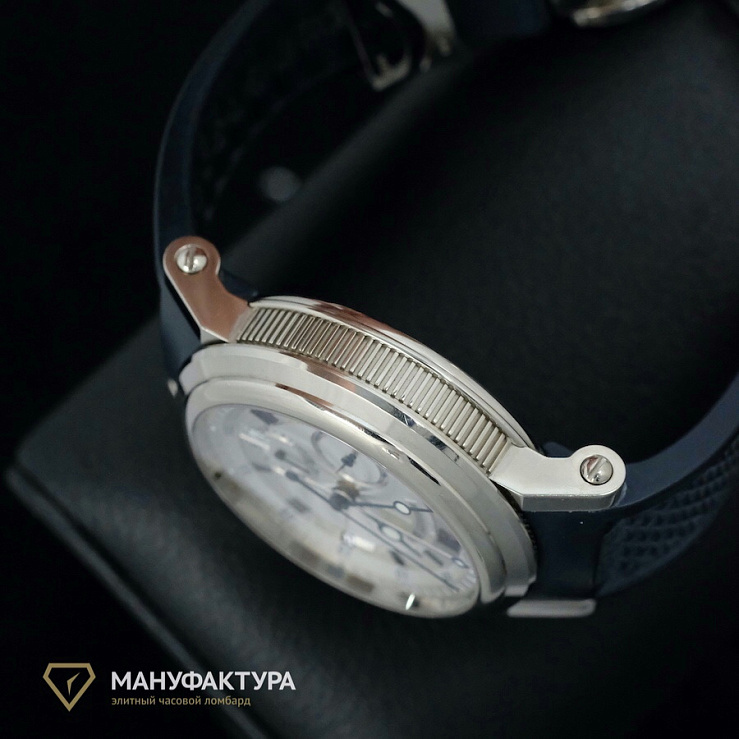 Marine Chronograph White Gold