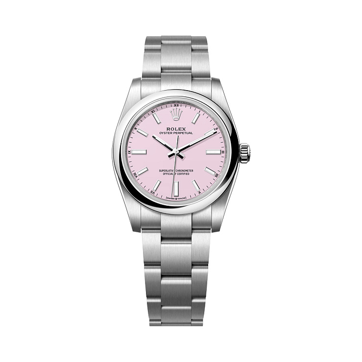 Oyster Perpetual 34mm Candy Pink