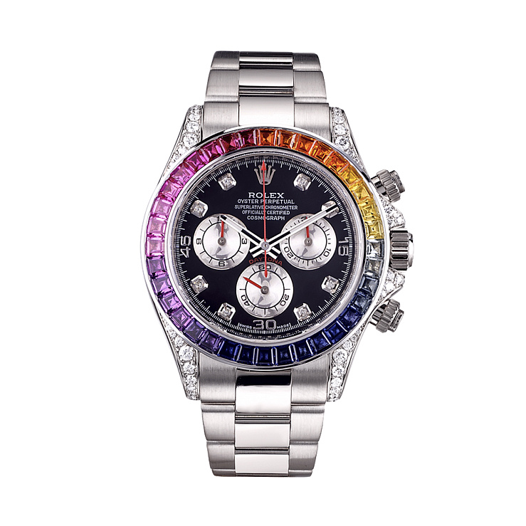 Rainbow Custom White Gold
