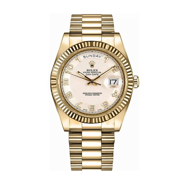 Day-Date II 41mm Yellow Gold President Ivory