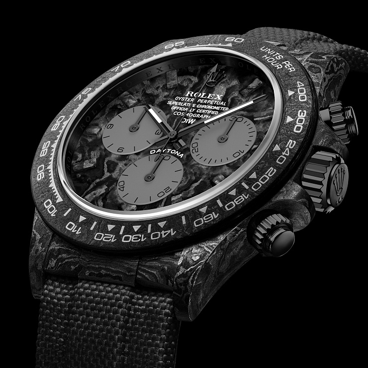 Rolex Daytona 40 Mm All Carbon Graphite