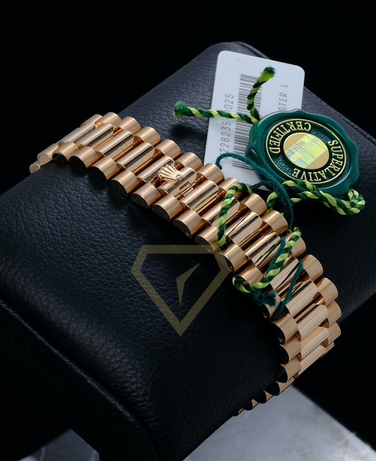 Day-Date Rose Gold Olive Dial