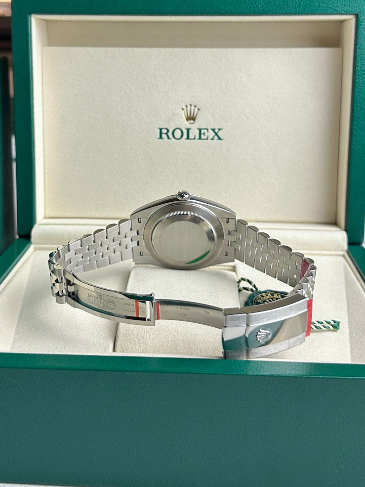 Datejust 41mm Steel & White gold Blue Dial Jubilee bracelet