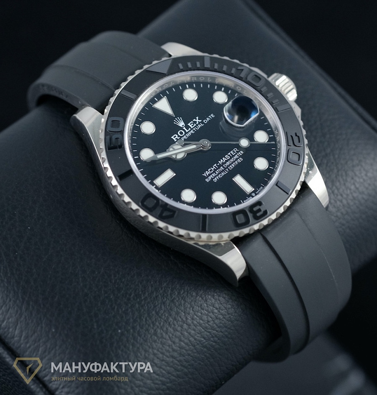 Oyster Perpetual Yacht-Master 42 mm 18K White Gold 