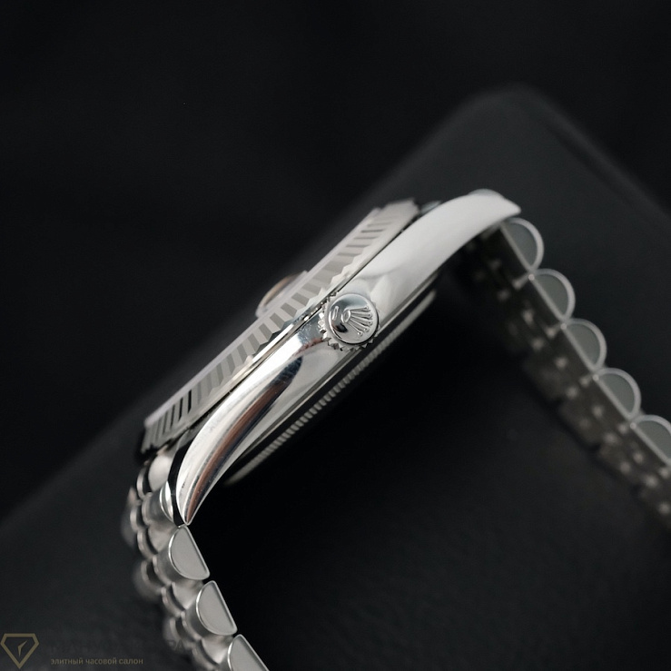 Datejust 41mm Black Dial Diamonds