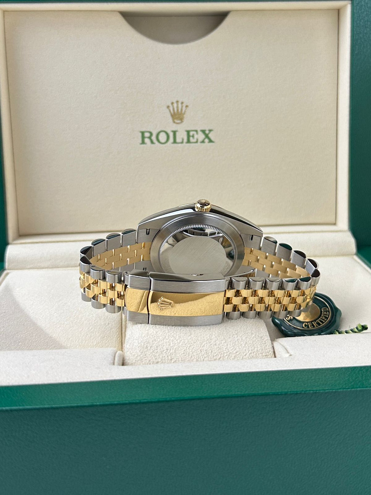 Datejust 41mm Steel & Yellow Gold Champagne dial Jubilee