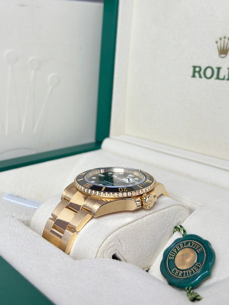 Submariner Date 41mm Yellow Gold Black