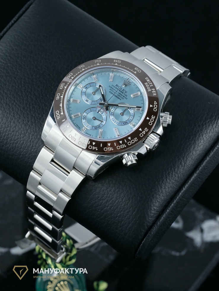 Cosmograph Daytona Platinum Baguette Diamond Dial
