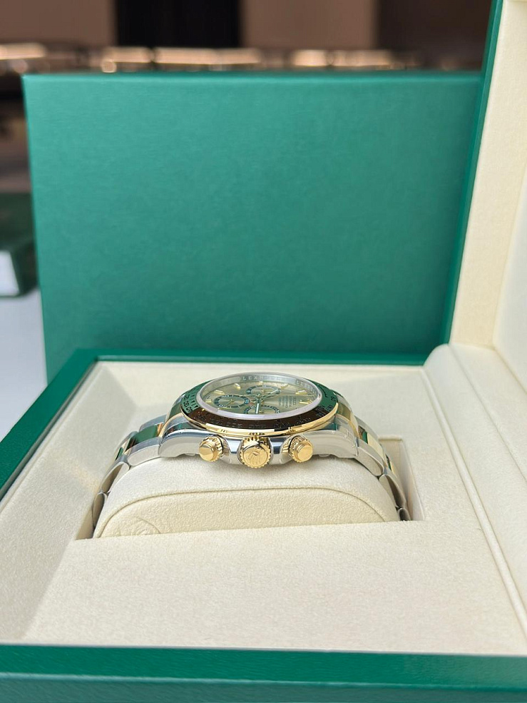 COSMOGRAPH DAYTONA Steel & Yellow gold Champagne Dial 
