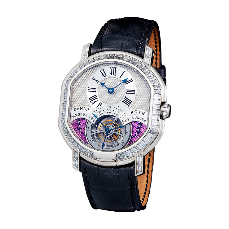 8-DAY DOUBLE FACE TOURBILLON RUBY 1 of 2 Pieces made