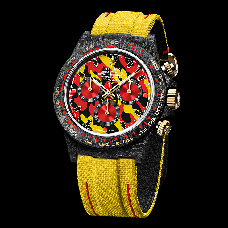 Rolex Daytona 41 Mm Military Yellow